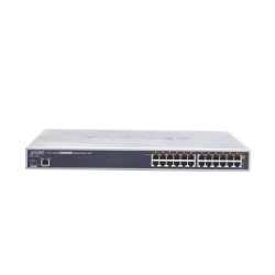 PLANET HPOE-1200G Inyector HUB high PoE 802.3at (Mid-span) administrable de 12 puertos 10/100/1000 Mbps