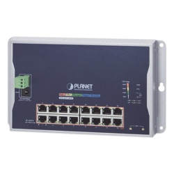 PLANET WGS-4215-16P2S Switch Industrial Administrable Capa 2 de Pared 16 Puertos PoE 802.3at Gigabit y 2 Puertos SFP