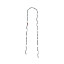 PLP GDE-2503 Remate Preformado para Fibra Optica Figura 8 Span 100 m para mensajero de acero con diametro ? 3.6 mm