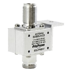 POLYPHASER IS-B50LN-C0 Protector Coaxial RF / 125-1000 MHz / 50 ? / Conectores N Hembra / Bloqueo DC