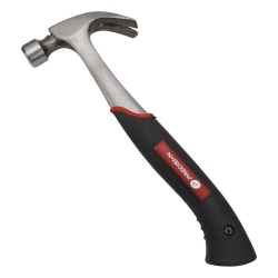 PRECISION PST-H040-01 Martillo Uso Rudo de Acero Forjado de 16 oz. con Una Curva. Con Sujetador Magnetico de Clavos.