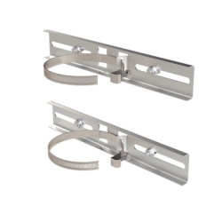 PRECISION PST-MOUNT-POLE-V3 Montaje de Metal Galvanizado para Poste Universal para Gabinetes de Ancho Hasta 30 cm.
