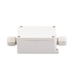 PRECISION PST-TJ6P Caja de Conexion Exterior con Conexion Lateral para 6 Lineas (doble tornillo). Incluye Glandulas.