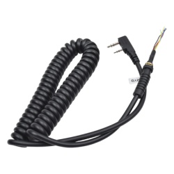 PRYME MC-GPS-2201 CABLE D/REEMPLAZO 2 PINES P/MIC-BOC D/RAD KENWOOD