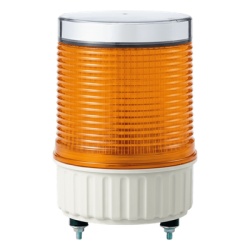 QLIGHT S125SOL-A Luz LED destellante IP65 recargable solar en color Ambar