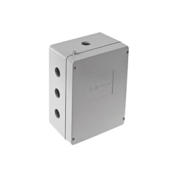 RAWELT JB-0549-53 Caja de Union de Aluminio con 5 salidas de 1" / 1 Izq_1 Der_3 Abajo.