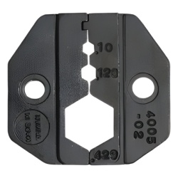 RF INDUSTRIES LTD RFA-4005-02 Mordaza para Plegar Conectores de Anillo en RG-8/U RG-213/U RG-214/U 9913 y CNT-400 en tamanos 0.100" 0.128" y 0.429".