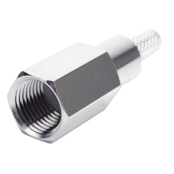 RF INDUSTRIES LTD RFE-6000-C Conector FME Macho de anillo plegable para cable RG-58/U Niquel/ Oro/ Teflon.