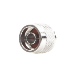 RF INDUSTRIES LTD RFN-1005-2N Conector N Macho de Anillo Plegable para Cables Coaxiales LP-142 LP-195 RG-58/U RG-142/U LMR-195 Niquel/ Oro/ Teflon.a??