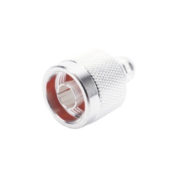 RF INDUSTRIES LTD RFN-1006-3F Conector N Macho de Anillo Plegable en Cables con Conductor Central AWG-11 o 13 tipo RG-8/U (BELDEN 8237) RG213/U (8267) RG214 (8268).