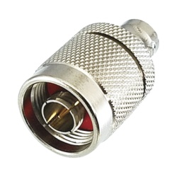 RF INDUSTRIES LTD RFN-1037-1 Adaptador en Linea de Conector N Macho a BNC Hembra Plata/ Oro/ Teflon.