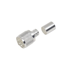 RF INDUSTRIES LTD RFU-507 Conector UHF macho (PL-259) de anillo plegable para RG-8 BELDEN 8237 RG-213/U 8267.