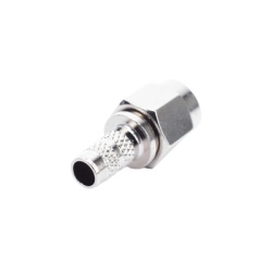 RF INDUSTRIES LTD RSA-3000-C1 Conector SMA Macho de anillo plegable para Cable RG-142/U.