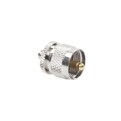 RF INDUSTRIES LTD RSA-3474 Adaptador en Linea de Conector SMA Hembra a UHF Macho (PL-259) Niquel/ Oro/ Teflon.