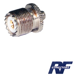 RF INDUSTRIES LTD RSA-3475 Adaptador en Linea de Conector SMA Hembra a UHF Hembra (SO-239) Niquel/ Oro/ Teflon.