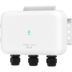 RUIJIE RG-CAP72-O Access Point Exterior Wi-Fi 7 / 3.57 Gbps / Dual Radio 2.4 y 5 GHz / 4 Flujos Espaciales / IP68 / PoE+ y DC / -40°C a +65°C