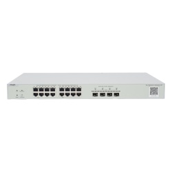 RUIJIE RG-NBS3300-16MG4XS-HP Switch Multi-Gigabit PoE++ hasta 370W Capa 2 con 4 Puertos 2.5G (90W) 12 Puertos 2.5G (30W) y 4 Uplink SFP+ 10G Administrable Cloud Disenado Para Access Points WiFi 6/7