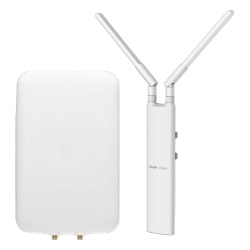 RUIJIE RG-RAP52-OD-SEC Punto de Acceso Mesh para Exterior Wi-Fi 5 802.11ac Sectorial 90° IP65 Compacto con Antena Externa