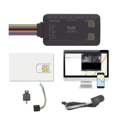 RUPTELA ECO5KIT KIT Dispositivo de Rastreo Vehicular / Conectividad LTE Cat1 y LTE-M / BLE 5.0 / GNSS U-blox / Carcasa IP54 / Bateria Interna de Respaldo / Detecta Interferencias / Incluye SIM500MB2Y
