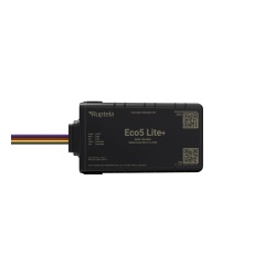 RUPTELA ECO5LITEPLUS Rastreador Vehicular y Monitoreo de Flota / IP68 / BLE 5.0 y GNSS / LTE CAT1 y LTE-M con Respaldo 2G / GNSS U-blox / MiKado IP54 / Acelerometro de 3 Ejes / Suministro 9-32 V / Bat