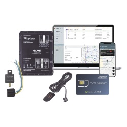 RUPTELA HCV5KIT2 Kit de Localizador 4G LTE CATM1/ Incluye 1 MICROSIM25GPS y servicio de datos por 1 ano / 1 EPCOMGPSMENSUAL / RELAY / Boton SOS