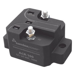 SAMLEX ACR-160 Modulo Cargador y Aislador de Baterias para vehiculos de 12/24 Vcc