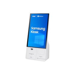 SAMSUNG ELECTRONICS KM24C-KIT Kit de Kiosco con Pantalla de 24" touch para punto de venta / Sistema Operativo Windows IoT / incluye impresora termica en el Dockable CYKM24CPXZA / compatible con termin - Img 4