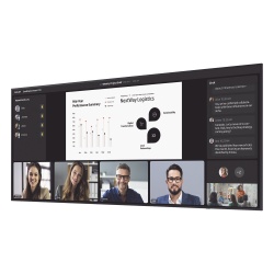 SAMSUNG ELECTRONICS QP105D-5K Pantalla Profesional WIDE 105" 5K / Para uso 24/7 / LH105QPD5BGXZA / bocinas integradas / Dimensiones: 2.48 m Largo x 1.06 m alto / Soporta Rotacion de imagen Pivot - Img 2
