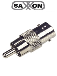 SAXXON TVC047010 SAXXON PSUBR02 - Bolsa de 10 Conectores BNC Hembra a RCA Macho/