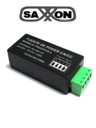 SAXXON TVN081012 SAXXON PSU2412A2 - Fuente de poder / Convertidor de energia/ Corriente Alterna a Corriente Directa/ Voltaje de entrada 20V CA a 30V CA/ Voltaje de Salida 12V CD/ / 2 Ampere / Recomend