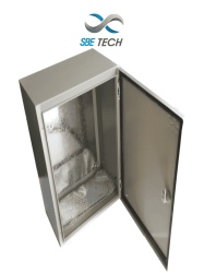 SBE TECH SBT1580043 SBE TECH SBE-504025 - Gabinete metalico 500x400x250 mm grado IP 65 NEMA 4