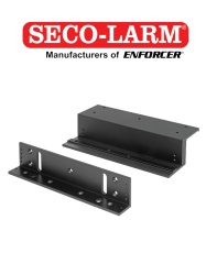 SECO-LARM SEC0850005 E941S600BZQ - Soporte en Z Negro Para Cerraduras Electromagneticas De La Serie 600 Lb modelo E941SB600PQ