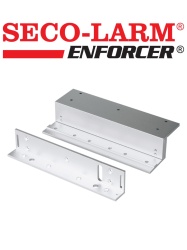 SECO LARM SEC0890002 Seco-Larm E941S600/ZQ - Soporte en "Z" y en "L" para cerraduras electromagneticas de la serie 600 lb/ 280 kg (interior)