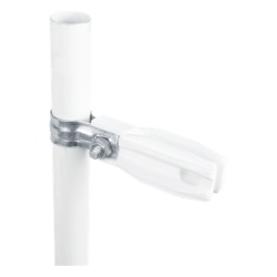 SFIRE SFABRAZADERAW Aislador de Paso o Esquina / 33-38 mm (1.3-1.5 in) / Resina Virgen 100% / Abrazadera 6-14 mm / Protección UV / Anti-Arqueo