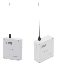 SFIRE SFLORAKITDC Kit Transmisor-Receptor Inalámbrico / Rango 2500 m (8202 ft) / Frecuencia 433.92 MHz / Alimentación 12Vcc / Contacto Seco / -20°C a +80°C