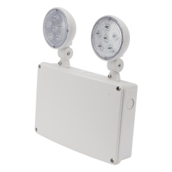 SFIRE SFWMC Luz de Emergencia LED / 600 Lumenes / Montaje Universal / Bateria 6V 4.5Ah / 120-277 VAC