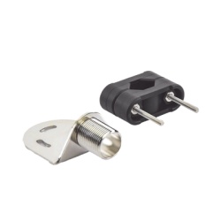 SHAKESPEARE 4720 Soporte Para Antenas Marinas / Con Adaptadores de Naylon / Para Ajustarse a Rieles Cuadrados o Redondos / Verticales u Horizontales de 7/8? 1? y 11?4?