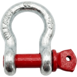 SHINESTAGE TSK-400-475 Grillete Lira / 4.75 T WLL / Cuerpo 3/4" Acero Forjado Galvanizado / Perno 7/8" Alta Resistencia / Factor Seguridad 6:1 / Operación 100°C