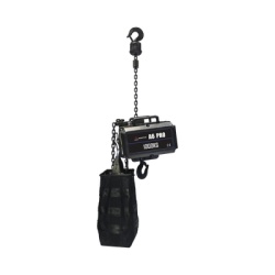 SHINESTAGE YS-A6PRO POLIPASTO ELECTRICO 220V | PARA IZAJE DE ESTRUCTURAS | 1 TONELADA CON 25 METROS DE CADENA | INCLUYE CASE DE VUELO
