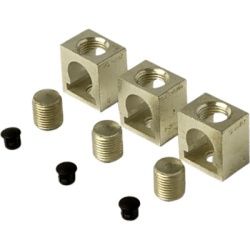 SIEMENS 3TA1QR300 Zapata para Interruptor Automático / Conexión QR / Aluminio-Cobre / 300 kcmil / Kit 3 Piezas