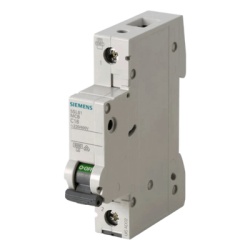SIEMENS 5SL61047CC Interruptor Riel Dinn Tipo 5SL6 1 polo 4 amp