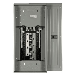 SIEMENS SN3048L1200 Centro de carga monofasico 1 Fase 3 Hilos para interruptores QP de 30 polos - 48 Circuitos 120/240vca Barras de aluminio 200 Amp Nema 1 uso interior. Incluye tapa.