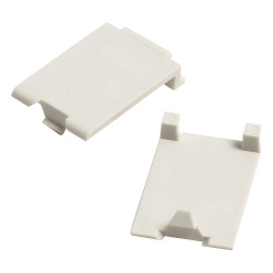 SIEMON MX-BL-02 Inserto Ciego Para Placas de Pared MAX y 10G MAX Color Blanco Bolsa con 10 Piezas