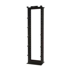 SIEMON RS-07 Rack de Dos Postes Estandar de 19" Numerado Fabricado en Aluminio y 45 Unidades de Rack Profundidad de 457mm Color Negro