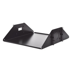 SIEMON SH-D19-01 Charola Doble Para Soportar Equipo en Racks de 432 mm de Profundidad de 19in 3UR Color Negro