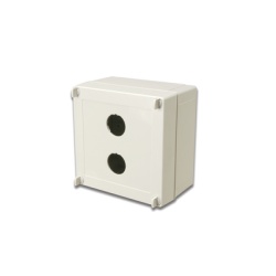 SIEMON X-IBOX-02 Caja industrial de conexion (Ruggedized) de 2 puerto de cobre o fibra con proteccion IP66/IP67 (NEMA 4X)