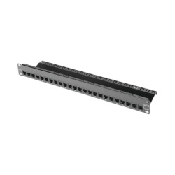 SIEMON Z6APNL24K Patch Panel ZMAX with Jack UTP CAT6A 24 Port 1U Black