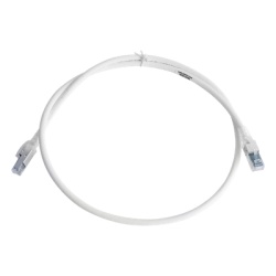 SIEMON ZM6A-S03-02 Patch Cord Z-MAX Cat6A S/FTP CM/LS0H 0.91 Metros (3 Pies) Color Blanco
