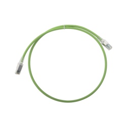 SIEMON ZM6A-S03-07B Patch Cord Z-MAX Cat6A S/FTP CM/LS0H 0.91 metros (3 pies) Color Verde Version Bulk (Sin Empaque Individual)