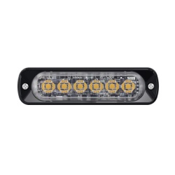 SIGNALPRO SP6R Luz Auxiliar de 6 LED Rojo Lente Transparente SAE - Img 7